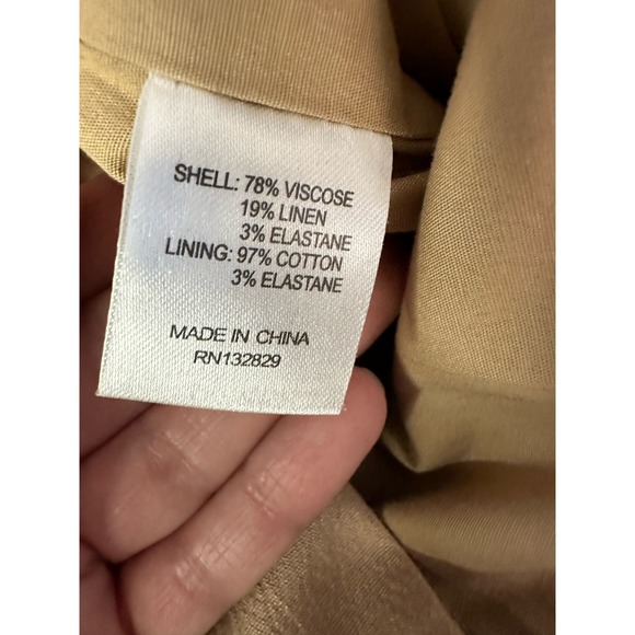 Lovers and friends Whitney linen blend Jumpsuit Size S - Picture 6 of 7